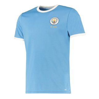 Maillot Manchester City 125th Azul Clair Pas Cher