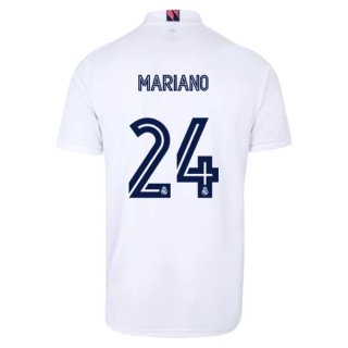 Maillot Real Madrid Domicile NO.24 Mariano 2020 2021 Blanc Pas Cher Maillot Real Madrid Domicile NO.24 Mariano 2020 2021 Blanc Pas Cher