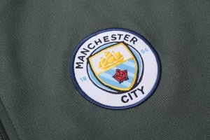Survetement Manchester City 2018 2019 Vert Pas Cher