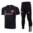 Maillot Sao Paulo Ensemble Complet 2023 2024 Noir