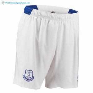 Pantalon Everton Domicile 2018 2019 Blanc Pas Cher