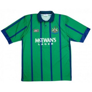 Thailande Maillot Newcastle United Third Retro 1994 1995 Vert Pas Cher