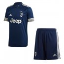 Maillot Juventus Exterieur Enfant 2020 2021 Bleu Pas Cher