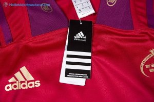 Maillot Rugby Munster Domicile 2017 2018 Rouge Pas Cher