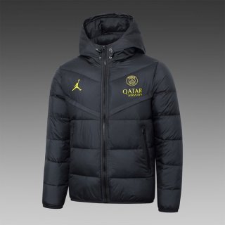 Manteau de duvet PSG 2024 2025 Noir 2 Manteau de duvet PSG 2024 2025 Noir 2