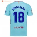 Maillot Barcelona Exterieur Jordi Alba 2017 2018 Pas Cher