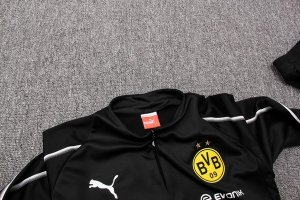 Survetement Borussia Dortmund 2018 2019 Noir Blanc Pas Cher