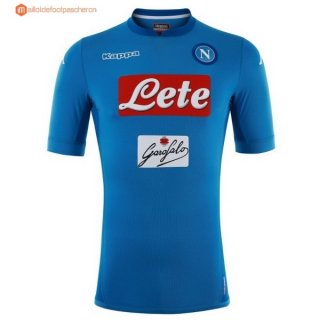 Maillot Naples Domicile 2017 2018 Pas Cher