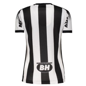 Maillot Atlético Mineiro Domicile Femme 2019 2020 Negro Blanc Pas Cher