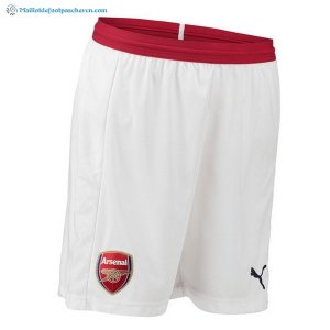 Pantalon Arsenal Domicile 2018 2019 Blanc Pas Cher