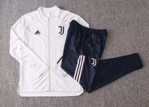 Survetement Juventus 2020 2021 Gris Noir Pas Cher