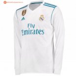 Maillot Real Madrid Domicile ML 2017 2018 Pas Cher