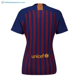 Maillot Barcelona Domicile Femme 2018 2019 Bleu Rouge Pas Cher