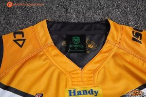 Maillot Rugby Wests Tigers NRL Domicile 2016 2017 Pas Cher