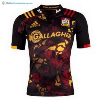 Maillot Rugby Chiefs 2017 2018 Noir Pas Cher