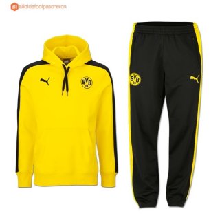 Survetement Borussia Dortmund 2017 2018 Jaune Noir Pas Cher