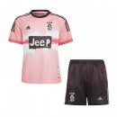 Maillot Juventus Human Race Enfant 2020 2021 Rose Pas Cher