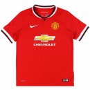 Maillot Manchester United Domicile Retro 2014 2015 Rouge Pas Cher