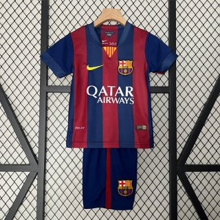 Maillot Barcelone Domicile Retro Enfant 2014 2015 Maillot Barcelone Domicile Retro Enfant 2014 2015
