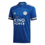 Thailande Maillot Leicester City Domicile 2020 2021 Bleu Pas Cher