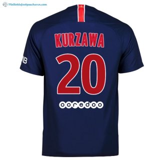 Maillot Paris Saint Germain Domicile Kurzawa 2018 2019 Bleu Pas Cher Maillot Paris Saint Germain Domicile Kurzawa 2018 2019 Bleu Pas Cher