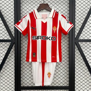 Maillot Sporting Gijon Domicile Enfant 2025-2026 Maillot Sporting Gijon Domicile Enfant 2025-2026