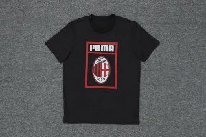 Entrainement AC Milan Ensemble Complet 2019 2020 Noir Rouge Pas Cher