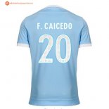 Maillot Lazio Domicile F.Caicedo 2017 2018 Pas Cher