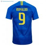 Maillot Brésil Exterieur Ronaldo 2018 Bleu Pas Cher