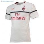 Thailande Maillot Milan Exterieur 2018 2019 Blanc Pas Cher