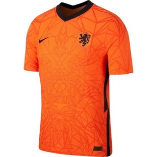 Thailande Maillot Pays Bas Domicile 2020 Orange Pas Cher