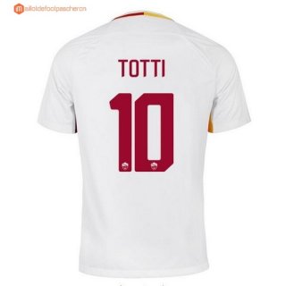 Maillot AS Roma Exterieur Totti 2017 2018 Pas Cher Maillot AS Roma Exterieur Totti 2017 2018 Pas Cher