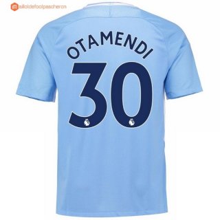 Maillot Manchester City Domicile Otamendi 2017 2018 Pas Cher Maillot Manchester City Domicile Otamendi 2017 2018 Pas Cher