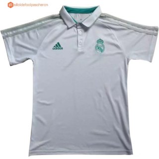 Polo Real Madrid 2017 2018 Blanc Pas Cher