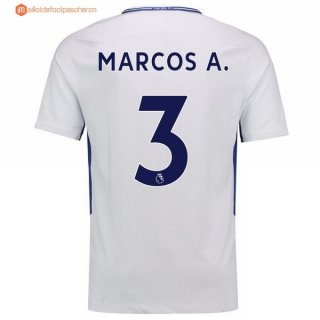 Maillot Chelsea Exterieur Marcos A. 2017 2018 Pas Cher Maillot Chelsea Exterieur Marcos A. 2017 2018 Pas Cher