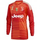 Maillot Juventus Exterieur ML Gardien 2018 2019 Orange Pas Cher