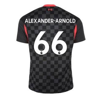 Maillot Liverpool NO.66 Arnold Third 2020 2021 Noir Pas Cher