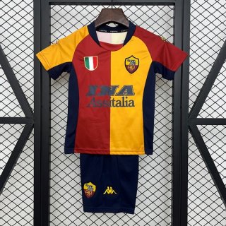 Maillot Roma Domicile Enfant Retro 2001-2002 Maillot Roma Domicile Enfant Retro 2001-2002