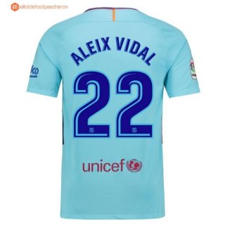 Maillot Barcelona Exterieur Aleix Vidal 2017 2018 Pas Cher Maillot Barcelona Exterieur Aleix Vidal 2017 2018 Pas Cher