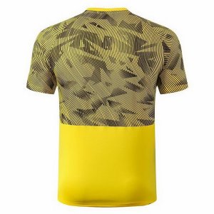 Entrainement Borussia Dortmund 2019 2020 Noir Jaune Pas Cher