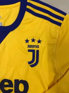 Maillot Juventus Exterieur ML 2017 2018 Pas Cher