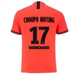 JORDAN Maillot Paris Saint Germain NO.17 Choupo Moting Exterieur 2019 2020 Orange Pas Cher