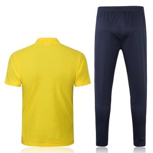 Polo Brésil Ensemble Complet 2018 Jaune Pas Cher