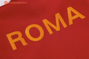 Survetement AS Roma 2017 2018 Rouge Bleu Marine Pas Cher