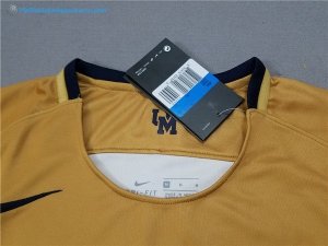 Maillot UNAM Pumas Third 2017 2018 Jaune Pas Cher