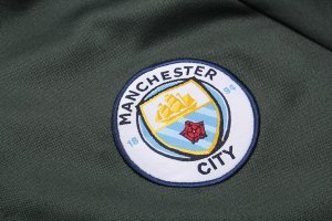 Survetement Manchester City 2018 2019 Vert Marron Pas Cher