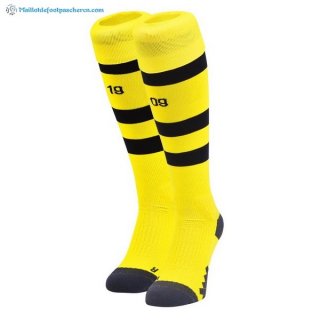 Chaussette Borussia Dortmund Domicile 2018 2019 Jaune Pas Cher