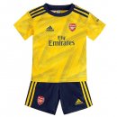 Maillot Arsenal Exterieur Enfant 2019 2020 Jaune Pas Cher