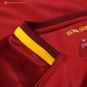 Maillot AS Roma Domicile 2017 2018 Pas Cher