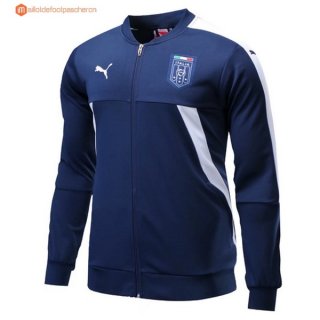 Veste Italie 2017 Bleu Pas Cher